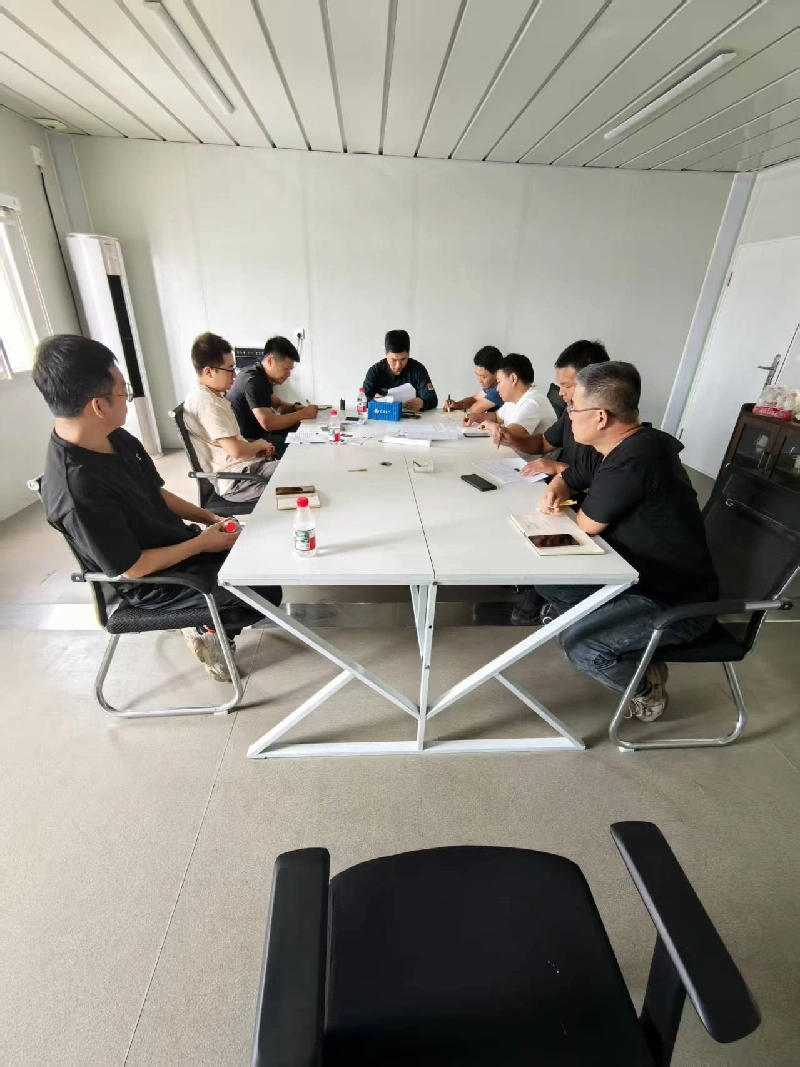 Mənzil konteyner sifariş tələbləri və keyfiyyət mübadiləsi yığıncaqları vasitəsilə istehsal əsaslarını gücləndirmək