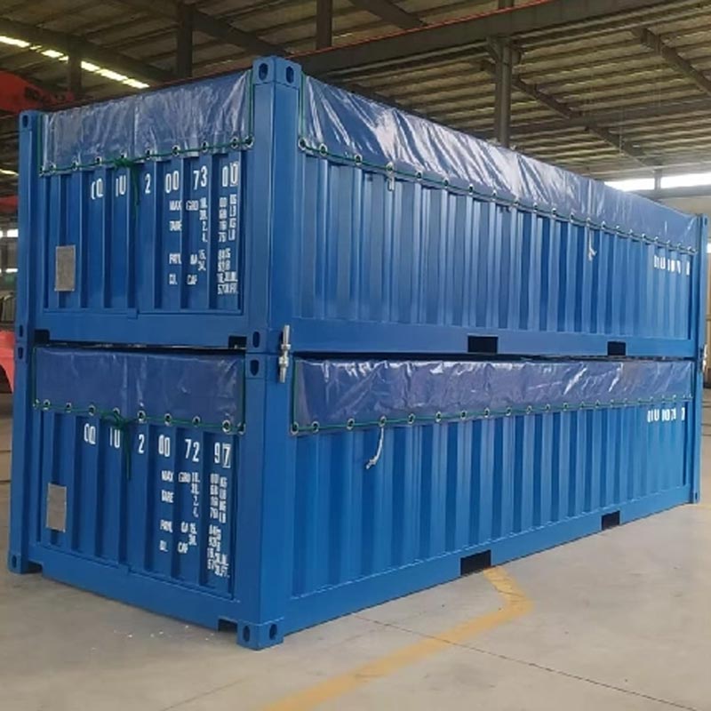 20Ft Yarım Hündürlükdə Üstü Açıq Konteyner