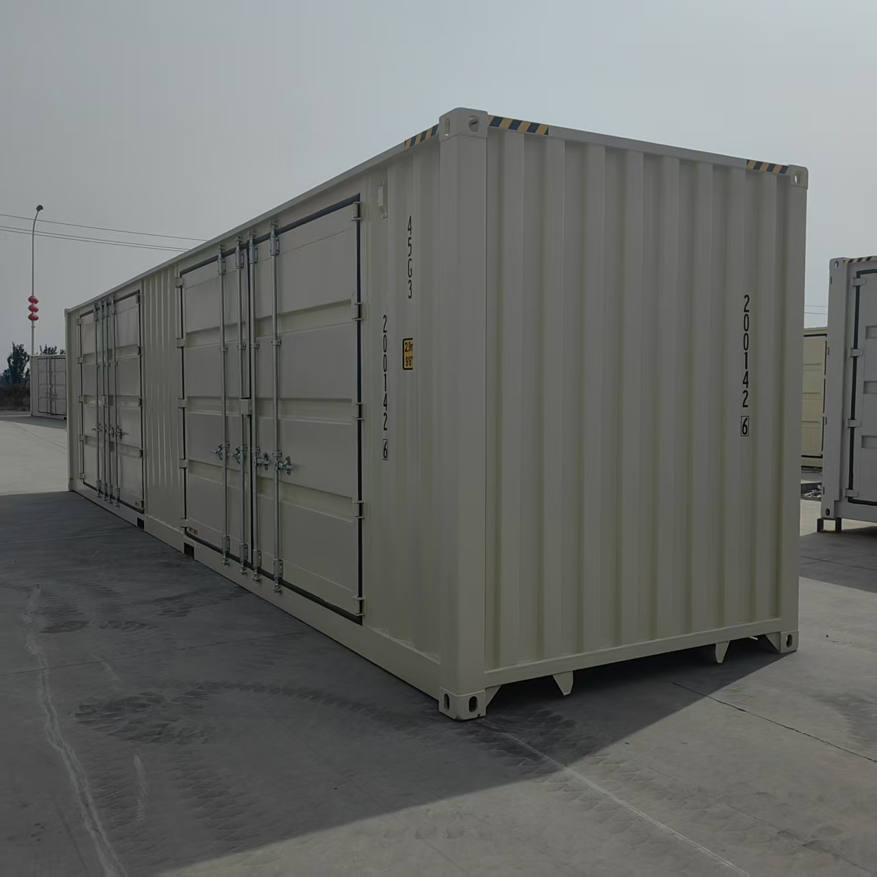 40ft açıq yan yüksək kub konteyner