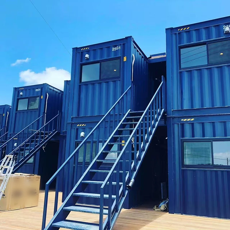 Prefabrik İki mərtəbəli Konteyner Evi
